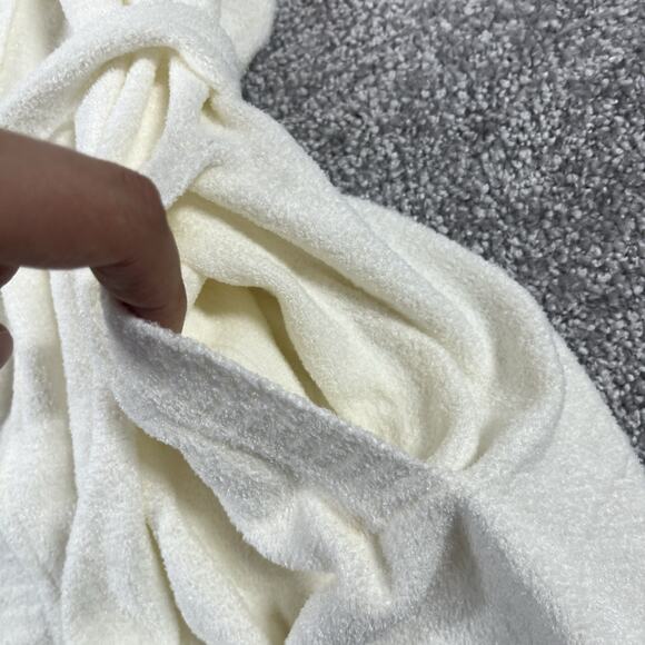 Barefoot Dreams Sweater Womens Small Wrap Pockets Cozychic Ultra Lite Ivory - Picture 5 of 16